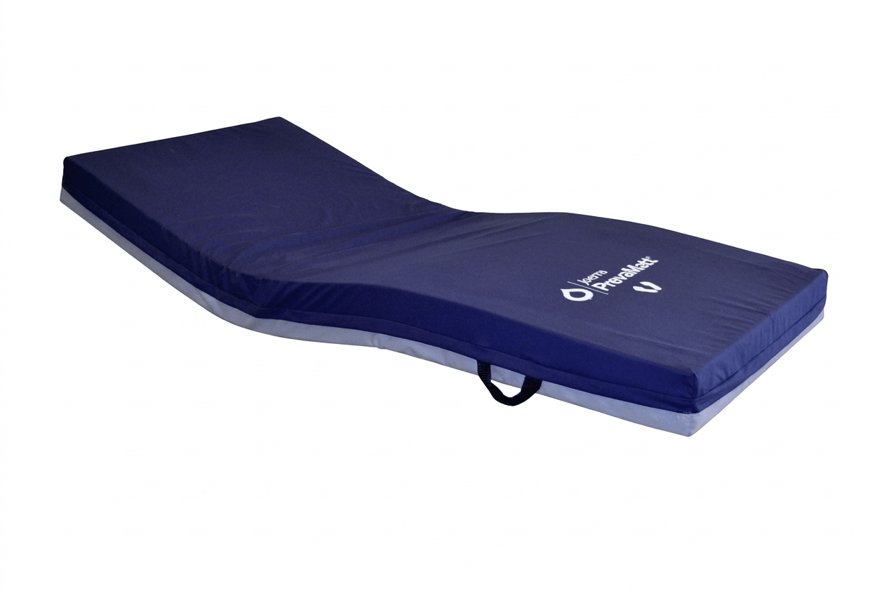 PrevaMatt Alleviate Pressure-Relief Hospital Bed Mattress - 500 lb Capacity, 7-Year Warranty - Medical Mobility Supply