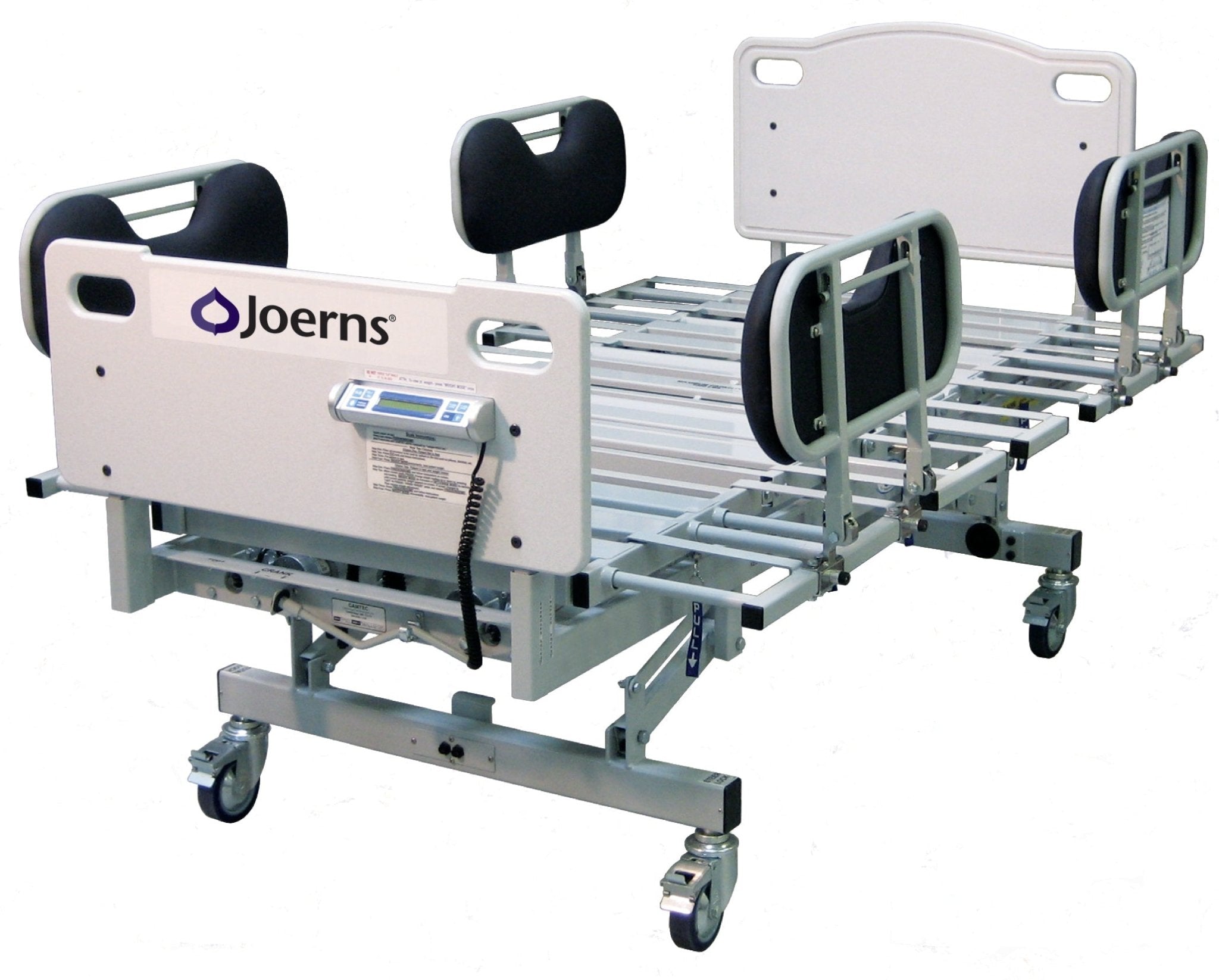 RC1000 Bariatric Hospital Bed System - Bed, Mattress, Side Rails & Foot Rails Included | 1000 lb Capacity - Medical Mobility Supply