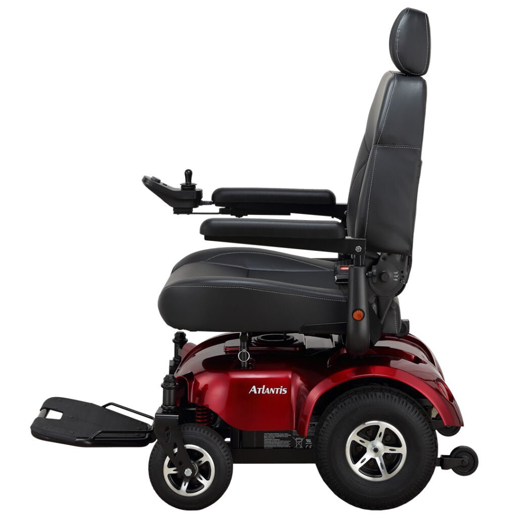 Atlantis Very Heavy-Duty Power Wheelchair — 600 lb Capacity - Medical Mobility Supply