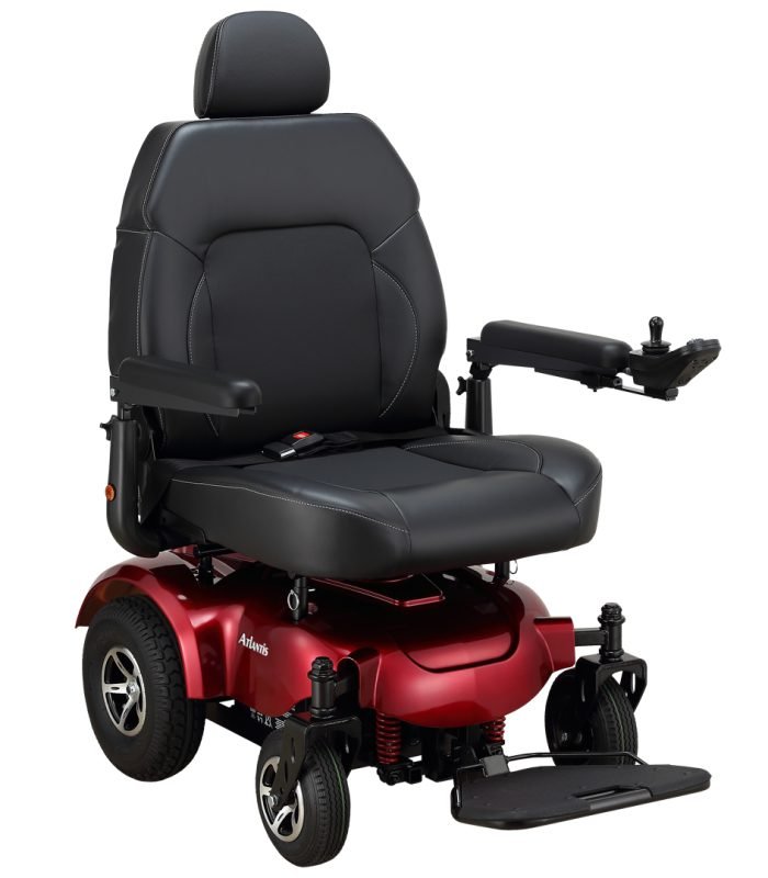 Atlantis Very Heavy-Duty Power Wheelchair — 600 lb Capacity - Medical Mobility Supply