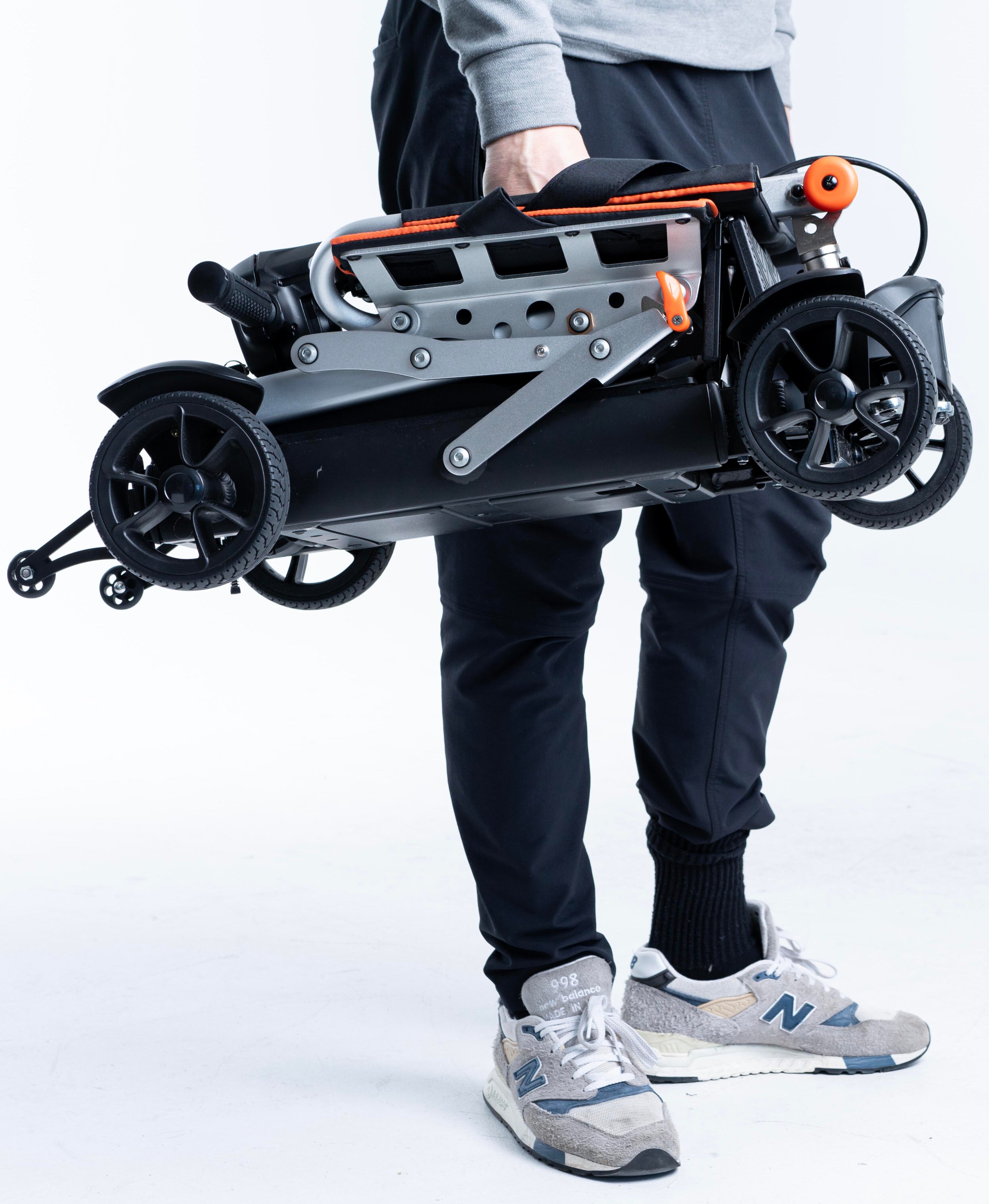 Feather 27X Scooter -- Ultra-Lightweight Folding Mobility Scooter - 250 LB Capacity