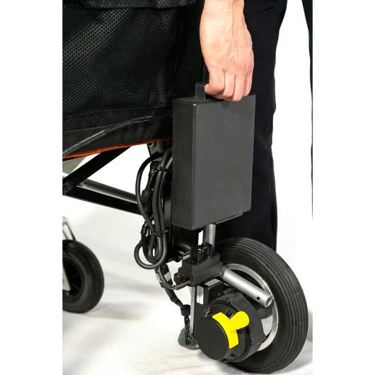 Feather Power Chair - Ultra-Lightweight Folding Power Wheelchair - 250lb Capacity - Medical Mobility Supply
