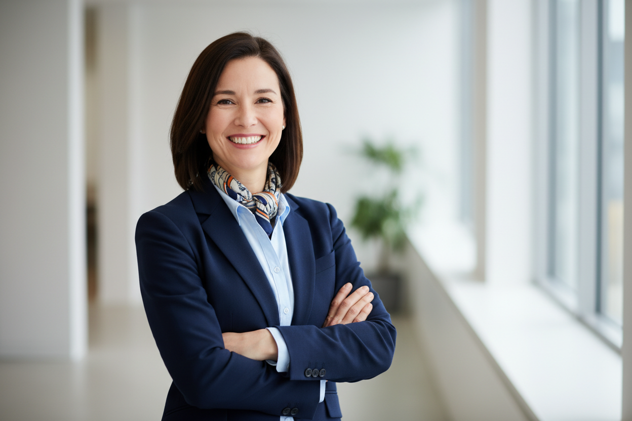 trusted partner smiling at the camera